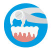 Verstandskies-icon-mondzorg-tandarts-spoed-behandelingen-tanden-trekken